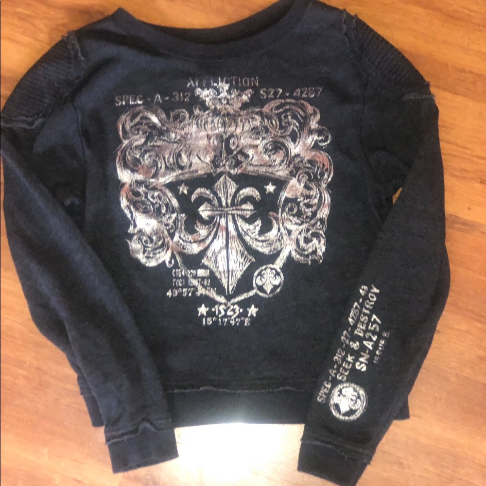 Affliction Black Premium Sweater
